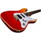 JET JS-600 TRS электрогитара, Stratocaster, корпус кр.дерево/топ клен, HSS, tremolo, цвет TRS