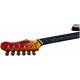 JET JS-600 TRS электрогитара, Stratocaster, корпус кр.дерево/топ клен, HSS, tremolo, цвет TRS