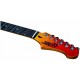 JET JS-600 TRS электрогитара, Stratocaster, корпус кр.дерево/топ клен, HSS, tremolo, цвет TRS