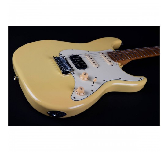JET JS-400 VYW электрогитара, Stratocaster, корпус липа, 22 лада, HSS, tremolo, цвет VYW