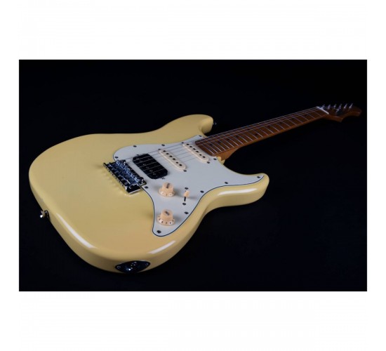 JET JS-400 VYW электрогитара, Stratocaster, корпус липа, 22 лада, HSS, tremolo, цвет VYW