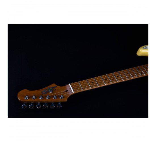 JET JS-400 VYW электрогитара, Stratocaster, корпус липа, 22 лада, HSS, tremolo, цвет VYW