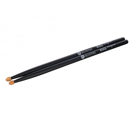 HUN 10104007 Colored Series Bluefire 7A Барабанные палочки, орех гикори, черные