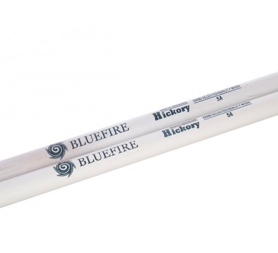 HUN 10104005 Colored Series Bluefire 5A Барабанные палочки, орех гикори, белые