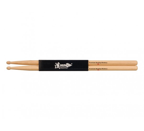 HUN 10101001022 Natural Series 2B Барабанные палочки, орех гикори, деревянный наконечник