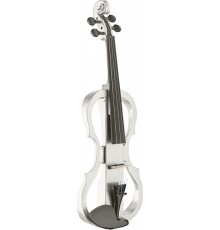 Stagg EVN X-4/4 WH Электроскрипка 4/4 Цельный клен, лакированный корпус. Цвет: белый