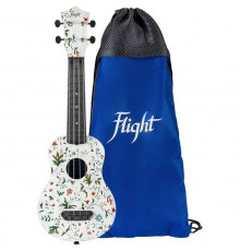 Flight ULTRA S-40 Flower укулеле сопрано, серия Ultra, поликарбонат армированный