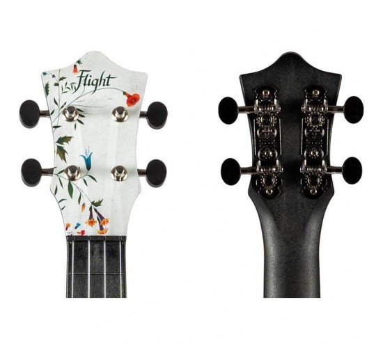 Flight ULTRA S-40 Flower укулеле сопрано, серия Ultra, поликарбонат армированный