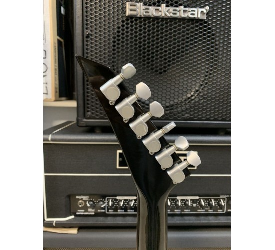 Grover Jackson Soloist SL C.U.90 HH Transparent Black электрогитара, Япония USED