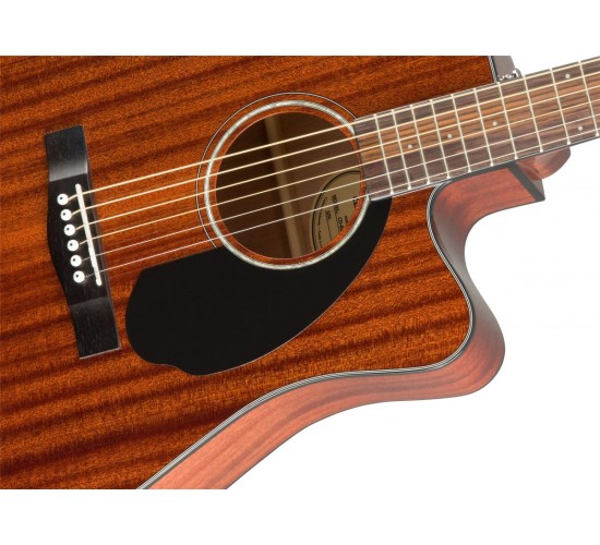 Fender CD-60SCE Dread All-Mah WN электроакустическая гитара, цвет натуральный