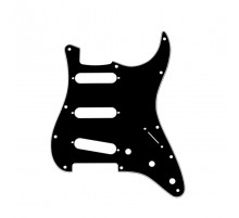 Musiclily MX0112 Защитная накладка электрогитары Fender Stratocaster, 3 слоя, черная