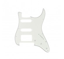 Musiclily MX1380AW Защитная накладка гитары Fender Stratocaster HSS, 3 слоя, белая