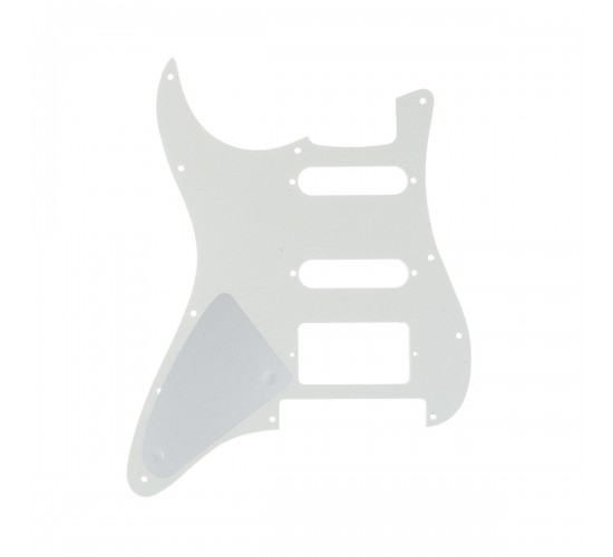 Musiclily MX1380AW Защитная накладка гитары Fender Stratocaster HSS, 3 слоя, белая