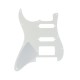 Musiclily MX1380AW Защитная накладка гитары Fender Stratocaster HSS, 3 слоя, белая