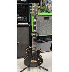 LTD by LTD EC-1000 Deluxe электрогитара, цвет черный матовый, Корея USED