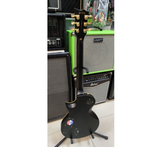 LTD by LTD EC-1000 Deluxe электрогитара, цвет черный матовый, Корея USED