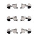 Gotoh SG381-20-C-L3+R3 Колки для гитары 3+3, хром