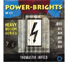 Thomastik RP111 Power-Brights Heavy Bottom Комплект струн для электрогитары, 11-53