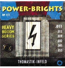 Thomastik RP111 Power-Brights Heavy Bottom Комплект струн для электрогитары, 11-53