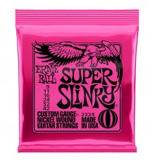 Ernie Ball 2223 струны для эл.гитары Nickel Wound Super Slinky (9-11-16-24w-32-42)