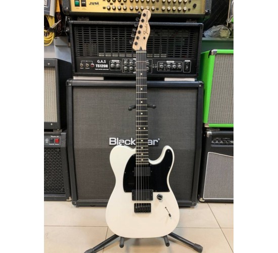 Fender Jim Root Telecaster Flat White электрогитара, цвет белый, Мексика выставочный образец