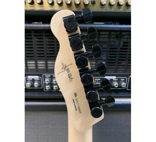 Fender Jim Root Telecaster Flat White электрогитара, цвет белый, Мексика выставочный образец