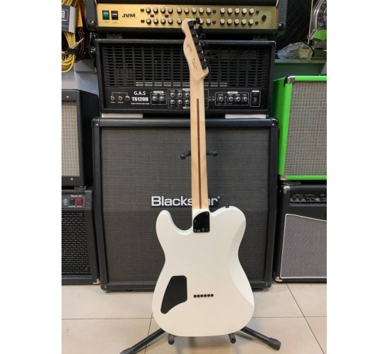 Fender Jim Root Telecaster Flat White электрогитара, цвет белый, Мексика выставочный образец