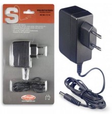 Stagg PSU-9V1A7R-EU стабилизированный адаптер 9V/1.7A, полярность обратная (минус в центре)