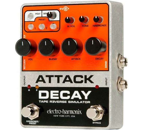 Electro-Harmonix Attack Decay гитарная педаль эффектов