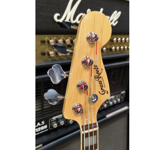 Grass Roots G-JB Jazz Bass бас-гитара, цвет sunburst, Корея, выставочный экземпляр