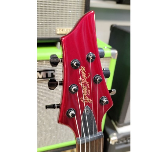 Grass Roots G-FR-56G электрогитара, цвет красный, Корея USED