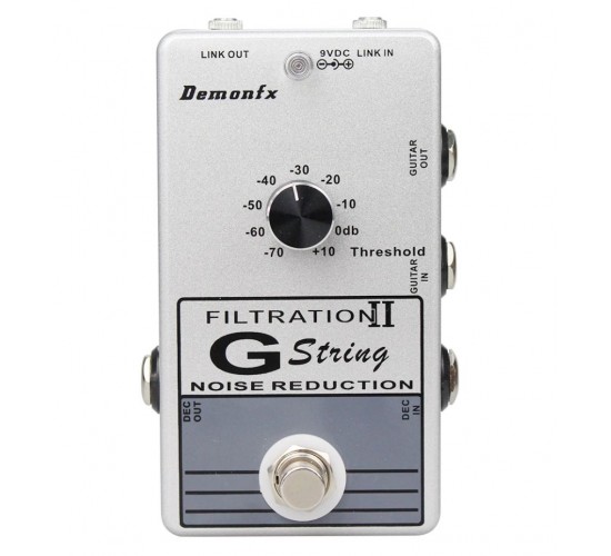 Demonfx Filtration II G-String Noise Rediction гитарная педаль-шумоподавитель, нойз-гейт