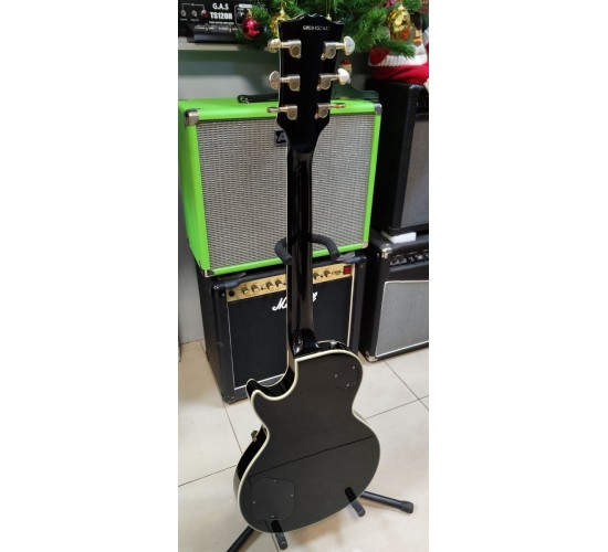 Grass Roots G-LP-60C Les Paul Custom электрогитара, цвет черный, Корея USED