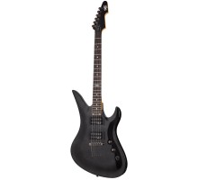 Schecter SGR AVENGER MBLK электрогитара, цвет металлический черный