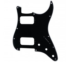 Musiclily MX2248BK Защитная накладка электрогитары Fender Stratocaster HH, 3 слоя, черная