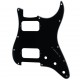 Musiclily MX2248BK Защитная накладка электрогитары Fender Stratocaster HH, 3 слоя, черная