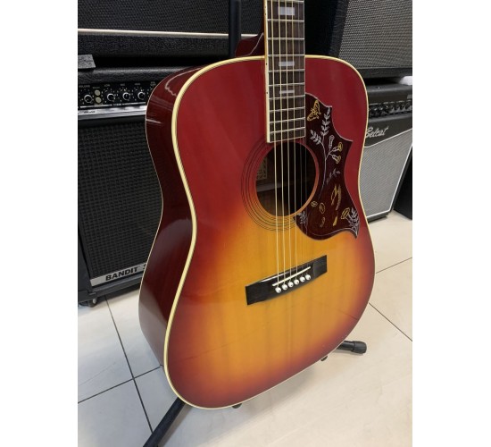 Morris WH-20 Hummingbird акустическая гитара, Япония 1975 USED