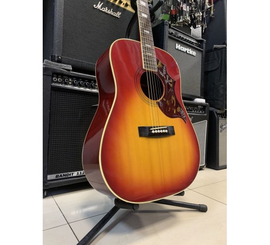 Morris WH-20 Hummingbird акустическая гитара, Япония 1975 USED