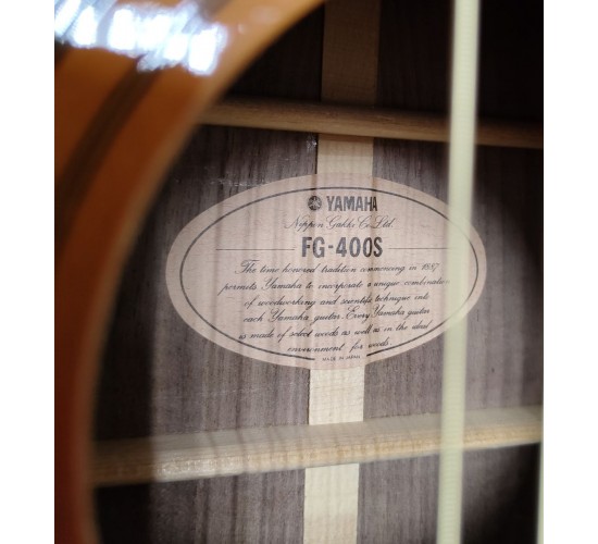 Yamaha FG-400S акустическая гитара, Япония USED