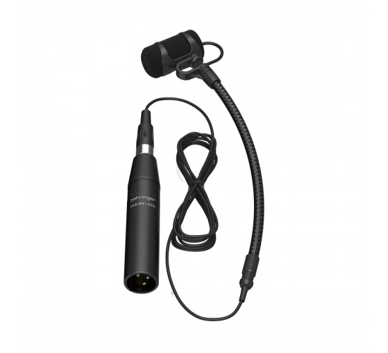 Behringer CB 100 конденсаторный инструментальный микрофон на гусиной шее, предусилитель XLR