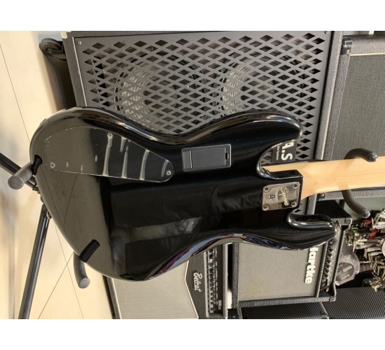 Fender Squier Contemporary Active Jazz Bass V HH бас-гитара, цвет черный (Б/У, сер.№ ICS18149008)