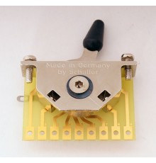 Schaller 15310005 Megaswitch E+ Переключатель 5-ти позиционный, универсальный, никель