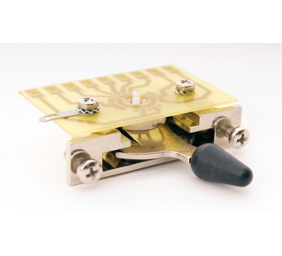 Schaller 15310005 Megaswitch E+ Переключатель 5-ти позиционный, универсальный, никель
