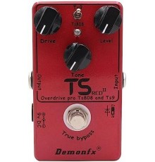 DemonFX TS Red II Гитарная педаль эффектов Overdrive