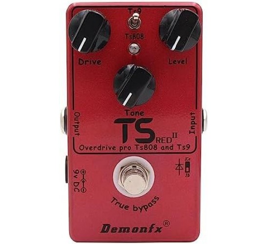 DemonFX TS Red II Гитарная педаль эффектов Overdrive