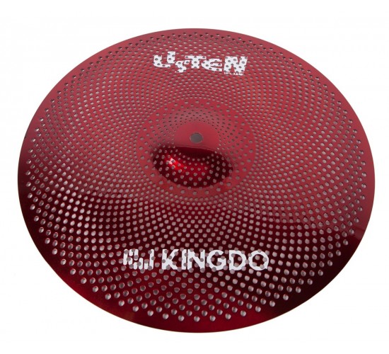 KingDo LISTEN SET 14«+16»+18«+20» RED Большой комплект бесшумных барабанных сетчатых тарелок KingDo