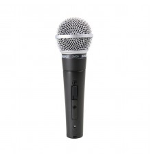 Shure SM58S динамический кардиоидный вокальный микрофон (с выключателем), Мексика, выставочный образец