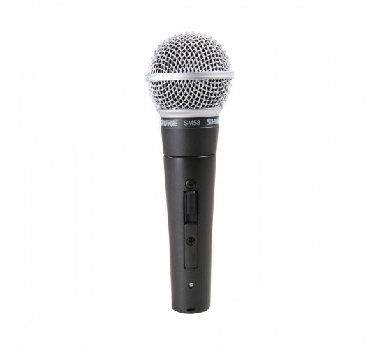 Shure SM58S динамический кардиоидный вокальный микрофон (с выключателем), Мексика, выставочный образец