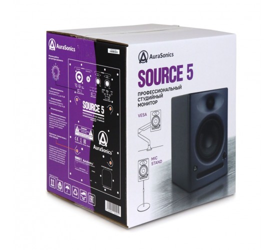 AuraSonics SOURCE 5 пара активных студийных мониторов