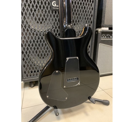 PRS SE Santana Whale Blue электрогитара, цвет чёрный, Корея USED